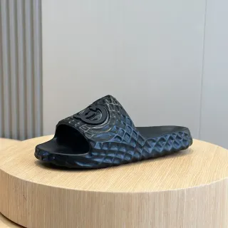 Gucci Screener zapatillas de goma moldeada negras