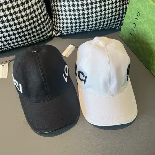 Gucci Screener Embroidered Logo Baseball Cap