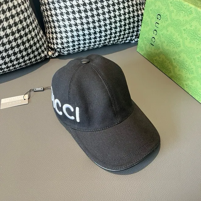 Gucci Screener Embroidered Logo Baseball Cap 4