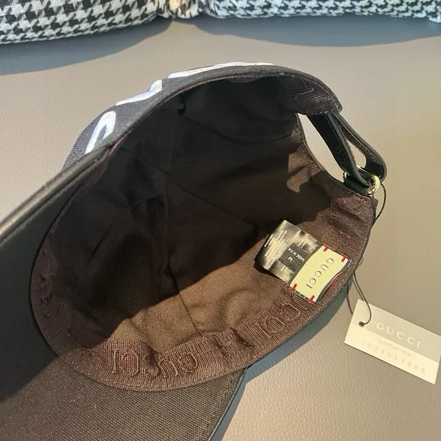 Gucci Screener Embroidered Logo Baseball Cap 7