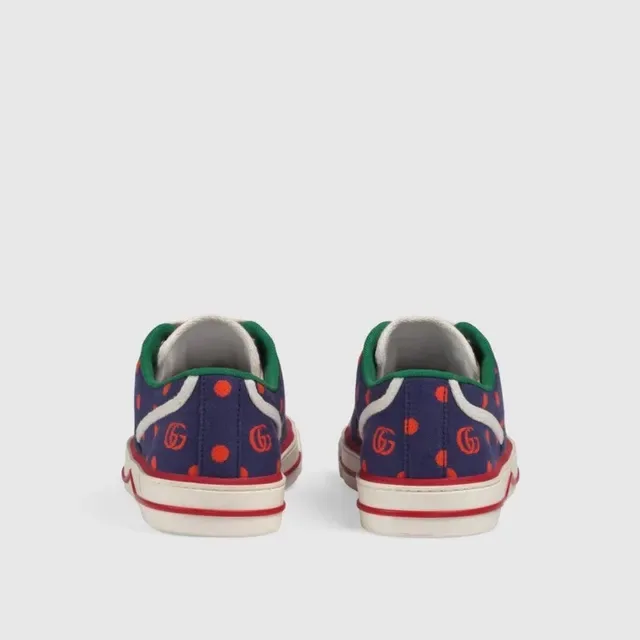 Gucci Tennis 1977 Marine Orange Lunaires Sneakers Lifestyle 4