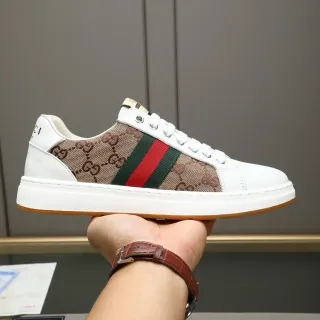 Gucci Tennis 1977 白色 米色 绿色 红色 生活方式运动鞋