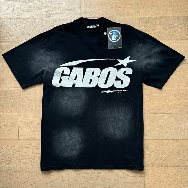 Hellstar GABOS 黑白图案印花宽松版T恤 3