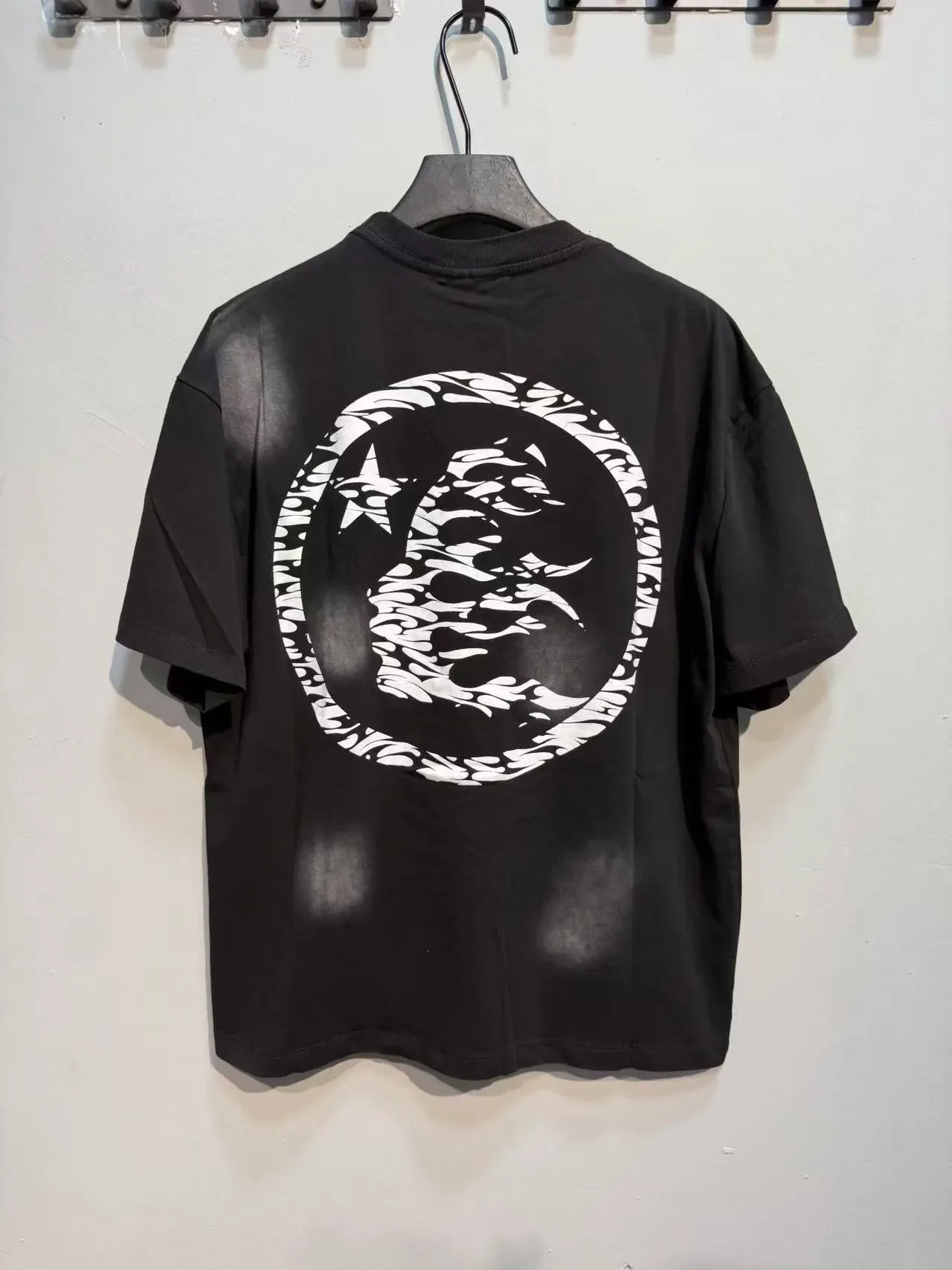 Hellstar Graphic-Print Distressed Black T-Shirt 4