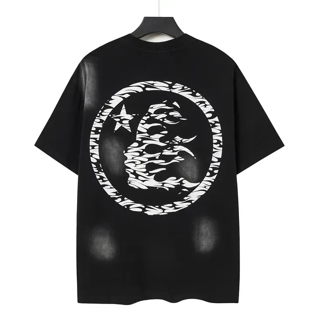 Hellstar Graphic-Print Distressed Black T-Shirt 5