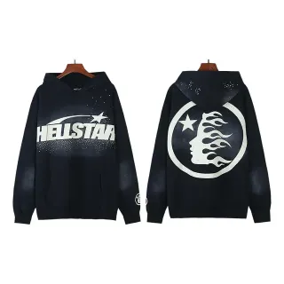 Hellstar Graphic-Print Oversized Hoodie