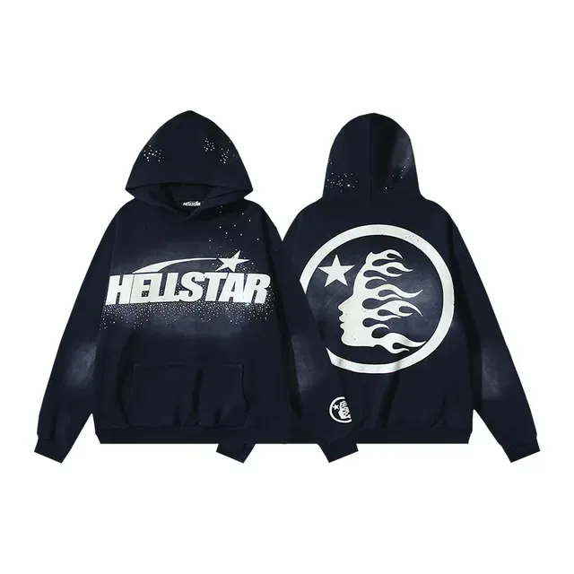 Hellstar 印花宽松帽衫 3
