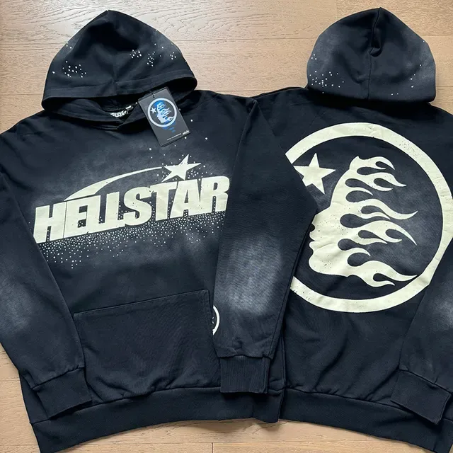 Hellstar 印花宽松帽衫 7