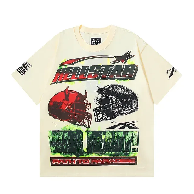 Hellstar Graphic Print Oversized T-Shirt 2