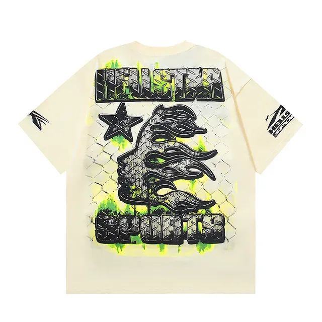Hellstar Graphic Print Oversized T-Shirt 3
