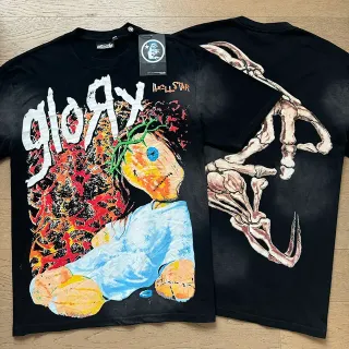 Hellstar Graphic-Print Oversized T-Shirt