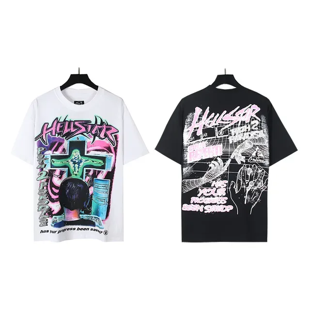 Hellstar Graphic Print Oversized T-Shirt 7