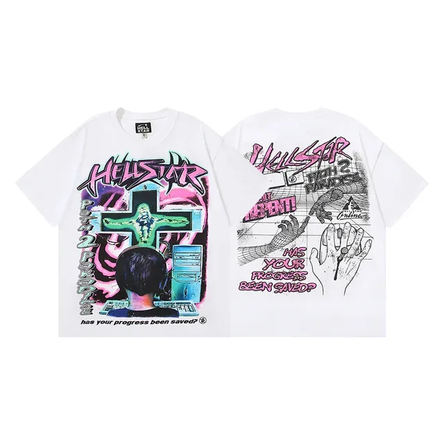 Hellstar Graphic Print Oversized T-Shirt 11