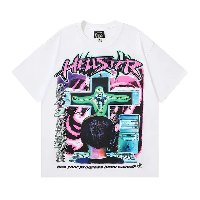 Hellstar Graphic Print Oversized T-Shirt 12