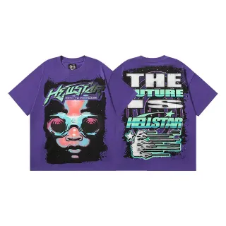 Hellstar Path to Paradise The Future Is Hellstar Oversized Graphic T-Shirt