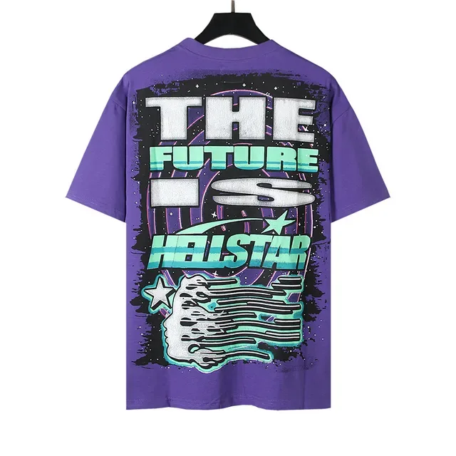 Hellstar Path to Paradise The Future Is Hellstar ओवरसाइज़्ड ग्राफिक टी-शर्ट 4