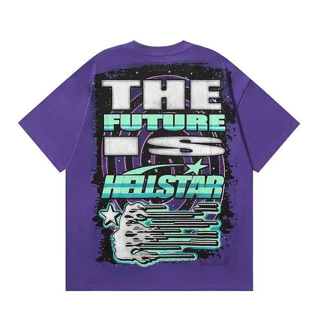 Hellstar Path to Paradise The Future Is Hellstar ओवरसाइज़्ड ग्राफिक टी-शर्ट 6