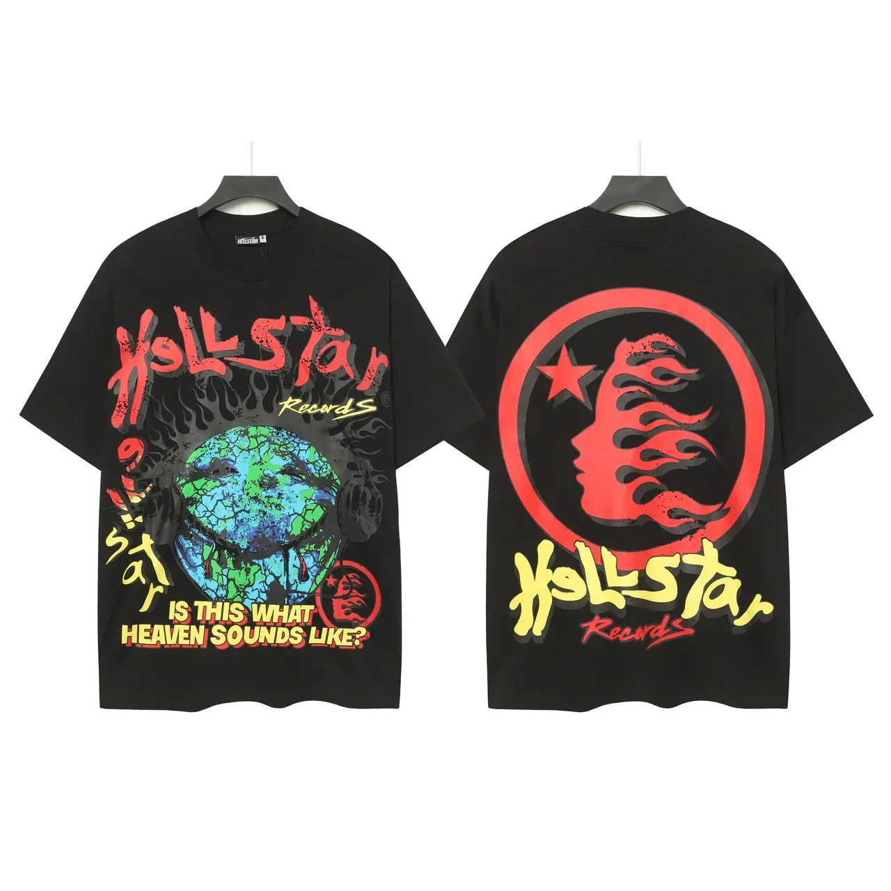 Hellstar Records 印花宽松T恤 8