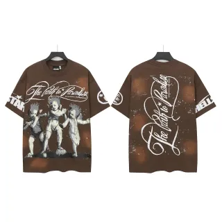 Hellstar The Path to Paradise Graphic Brown T-Shirt