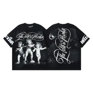 Hellstar The Path to Paradise Oversized Graphic T-Shirt
