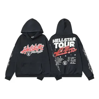 Hellstar Tour Graphic Oversized Hoodie