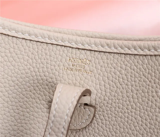 Hermès Evelyne Orange Perforated H Logo Underarm Bag 14