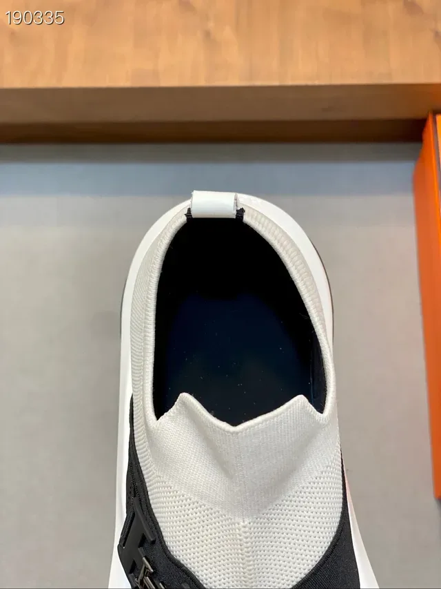 Hermès H-Logo Sangle Tricot Slip-On Chaussures Lifestyle 4