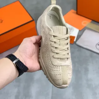 Hermès Perforated Suede Lifestyle Sneaker