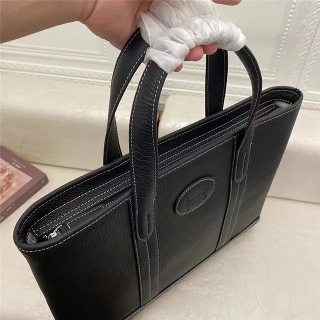 Hermès Picotin Lock 黑色粒面皮革手提包 5