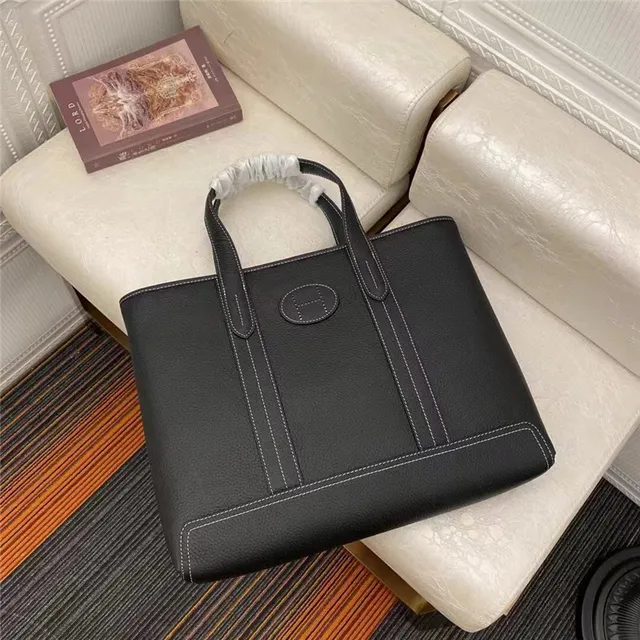 Hermès Picotin Lock 黑色粒面皮革手提包 7