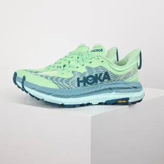Hoka हरा नीला इंजीनियर कीनिट अपर स्टैक्ड प्रोफ्लाई+ मिडसोल रनिंग जूते