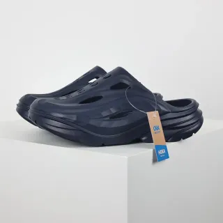 Hoka ORA Recovery नेवी ब्लू मोल्डेड फोम क्लॉग