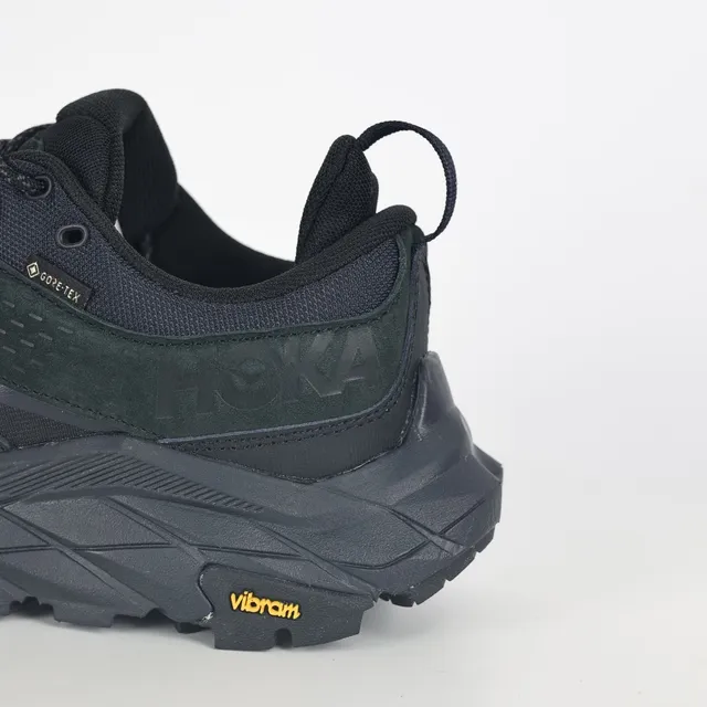 Hoka Speedgoat 黑色陆军绿 激进钉底 GORE-TEX 防水 跑鞋 4