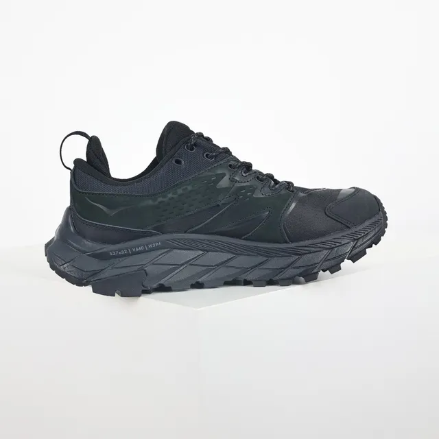 Hoka Speedgoat 黑色陆军绿 激进钉底 GORE-TEX 防水 跑鞋 7