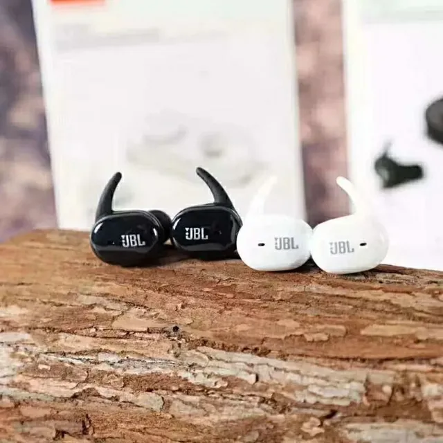 JBL Twins سماعات الأذن اللاسلكية الحقيقية أسود وأبيض TWS سماعات الأذن 2