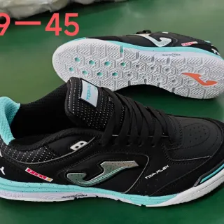 Joma Top-Flex Black Blue Synthetic Upper Sneakers