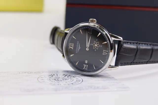 Montre Longines Noir Argent Classic Dress Dial Mécanique 6