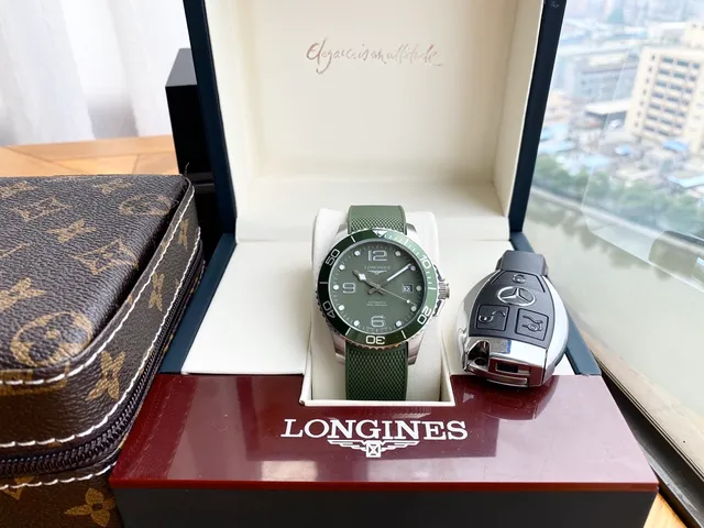 Longines Conquest Dive সবুজ ডায়াল যন্ত্রচালিত ঘড়ি 8