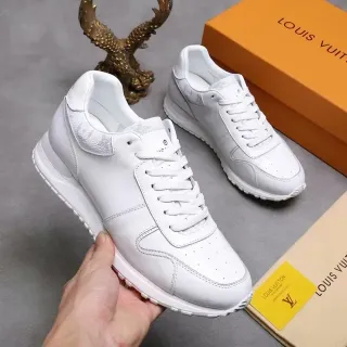 Louis Vuitton 全白皮革生活方式运动鞋