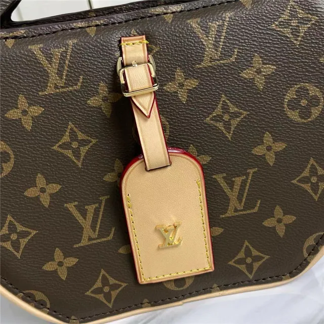 Louis Vuitton Brown Beige Circular Rigid Silhouette Monogram Canvas Handbag 9