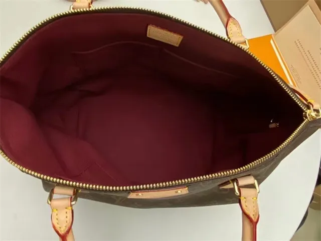 Louis Vuitton বাদামী বেইজ মনোগ্রাম ক্যানভাস বাদামী চামড়া প্রান্ত Boston Bag 3