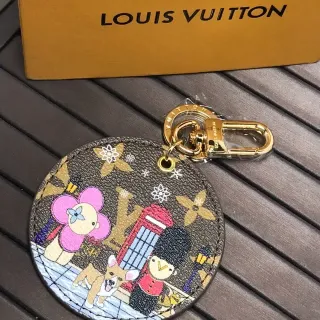 Louis Vuitton Brown Multicolor Circular Leather Monogram Canvas Handbag