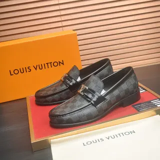 Louis Vuitton Damier Graphite Bit Loafer পুরুষ লুফার