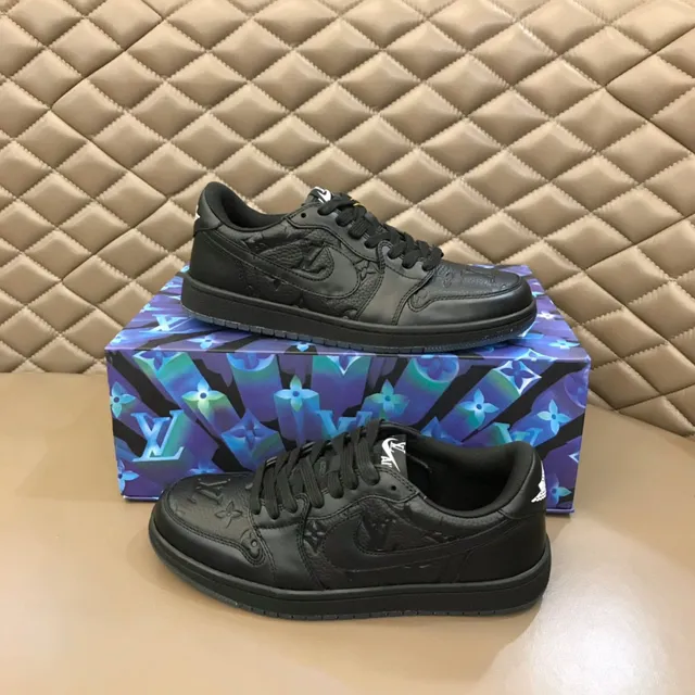 Louis Vuitton LV Trainer Black Monogram-Embossed Lifestyle Sneakers 7