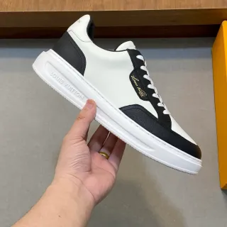 Louis Vuitton LV Trainer zapatillas lifestyle dos tonos blanco y negro low top