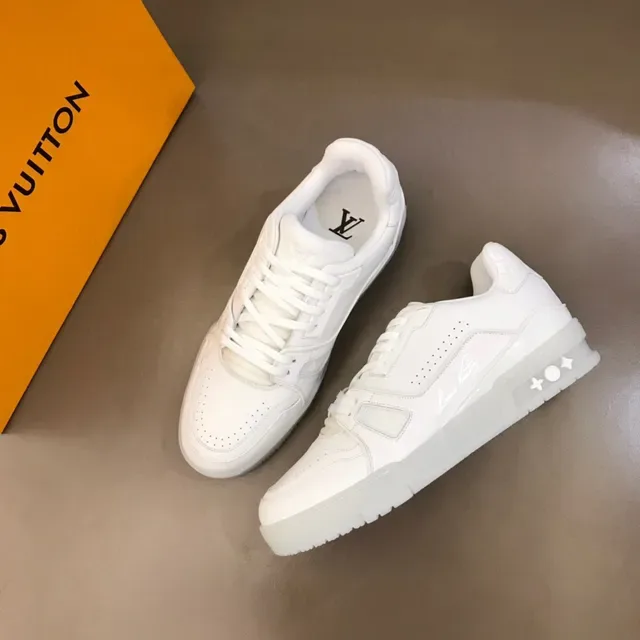 Louis Vuitton LV Trainer White Transparent Low-Top Translucent Sole Lifestyle Sneakers 2