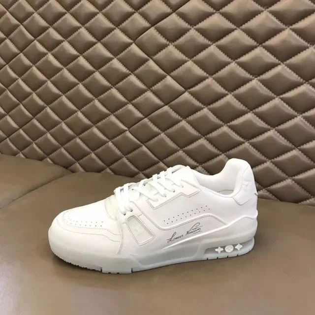 Louis Vuitton LV Trainer White Transparent Low-Top Translucent Sole Lifestyle Sneakers 6