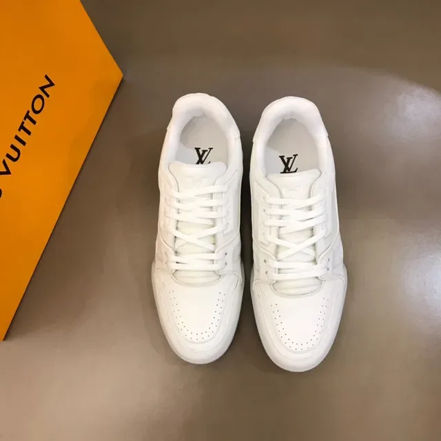 Louis Vuitton LV Trainer White Transparent Low-Top Translucent Sole Lifestyle Sneakers 9