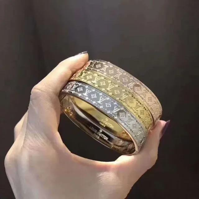 Louis Vuitton Monogram ব্যাঙ্গল সোনা রুপা 6