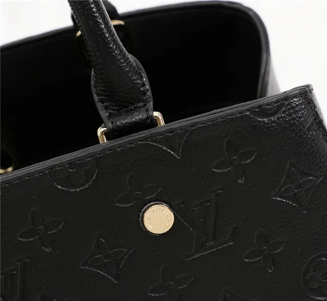 Louis Vuitton মোনোগ্রাম এমবসড গোলাপি টোট ব্যাগ 4